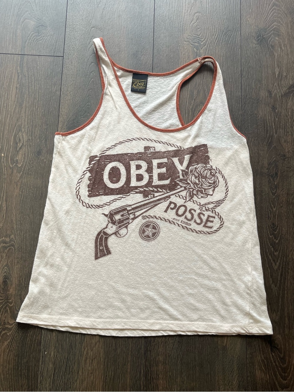 Obey Graphic Tank Top